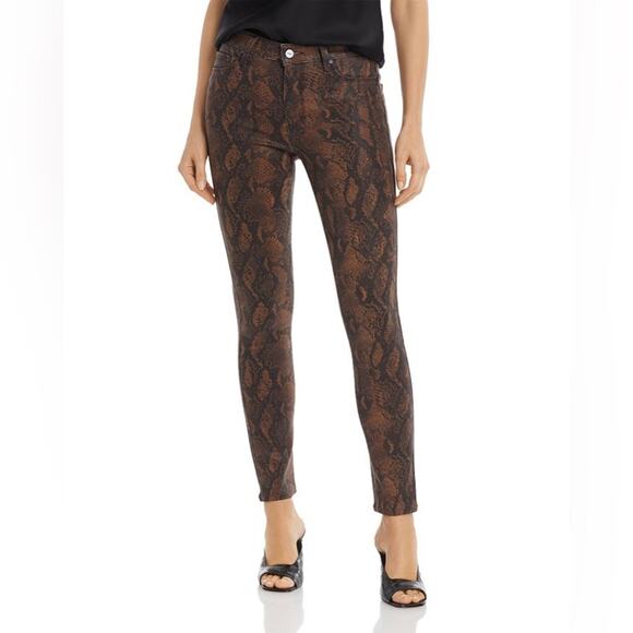 PAIGE Denim - Paige - NWT Hoxton Snakeskin Skinny Jeans